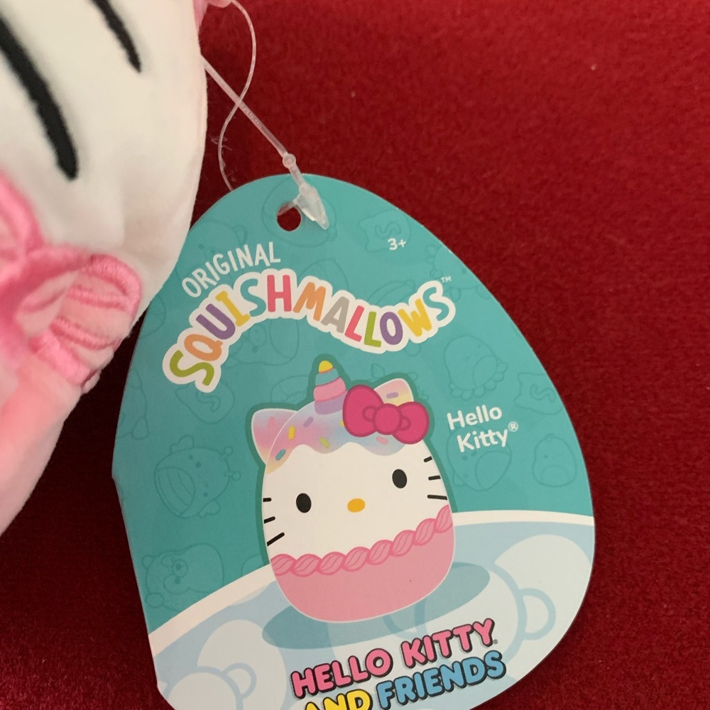 Hello Kitty Squishmallow Unicorn Plush Toy NEW - Picture 2 of 3